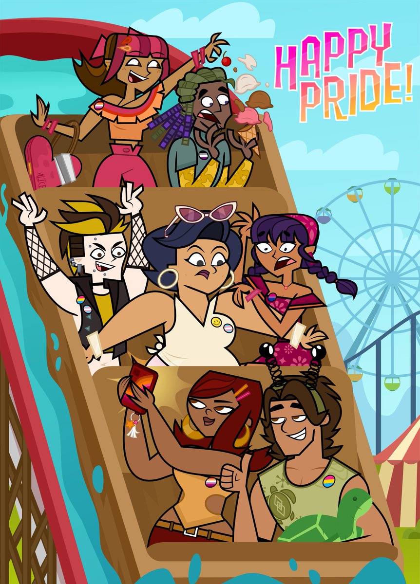 Water YOU doing for pride? cause we're sliding into equality! 💦 🎢🏳️‍🌈🏳️‍⚧️

Here are some of our cast members that celebrate this year's Pride Month and stay on a lookout for more when the first episode is out 👀🥳🎡 #eetwt #ExoticEscapade