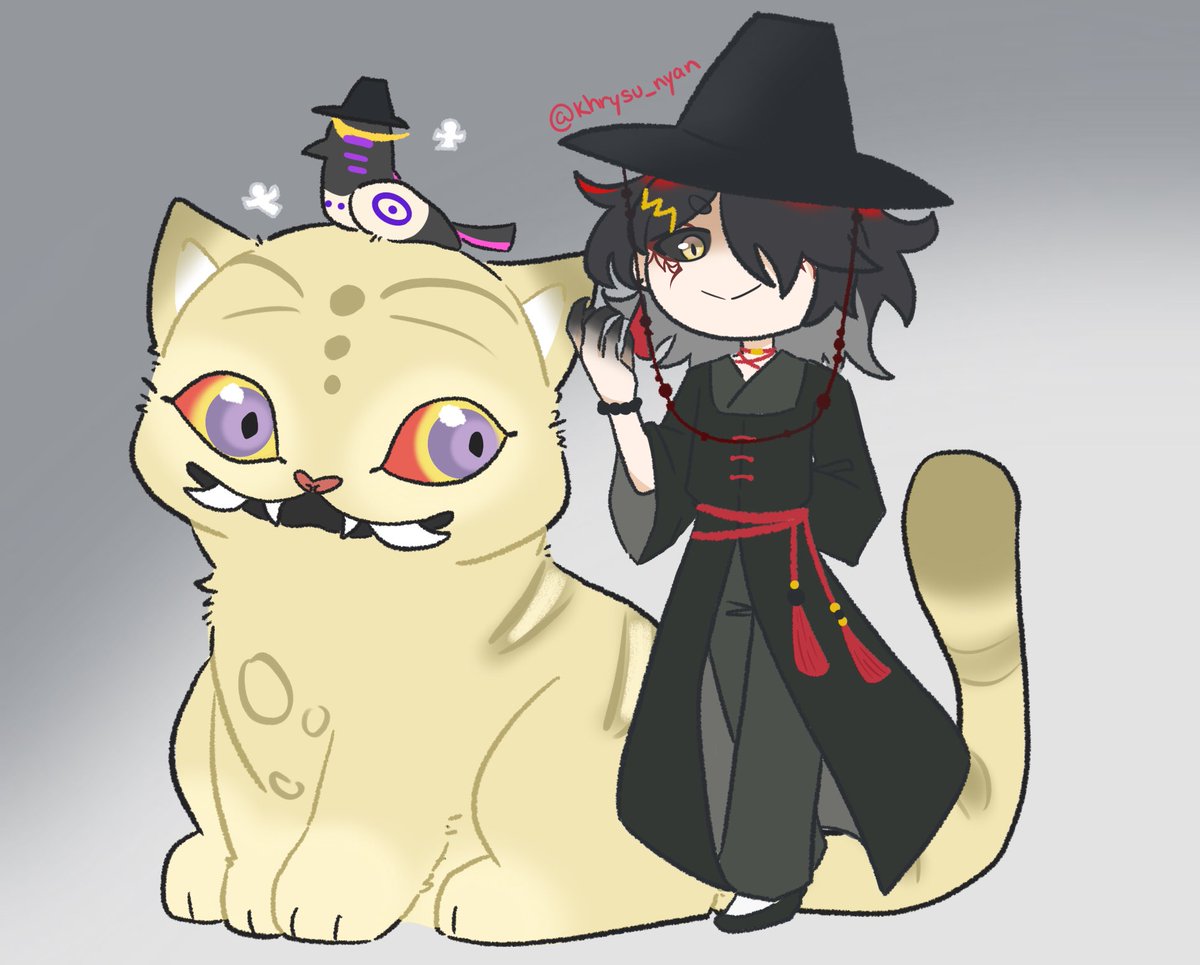 khrysu_nyan's tweet photo. I-i had an idea that crossed my mind σ(^◇^;)
#Akurylic #drawluca #YaminoArt https://t.co/7JsdjNmekM