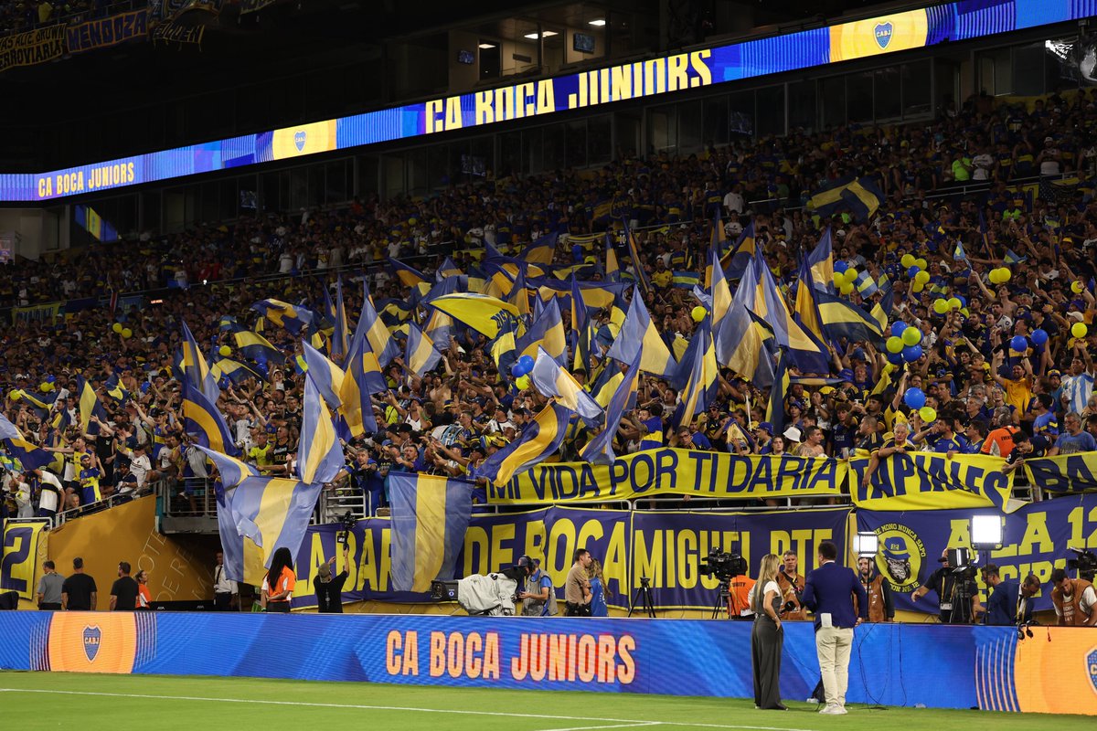 El que no confíe que se baje. Vamos a ir hasta el final. Todos juntos. Somos Boca. 

💙💛💙