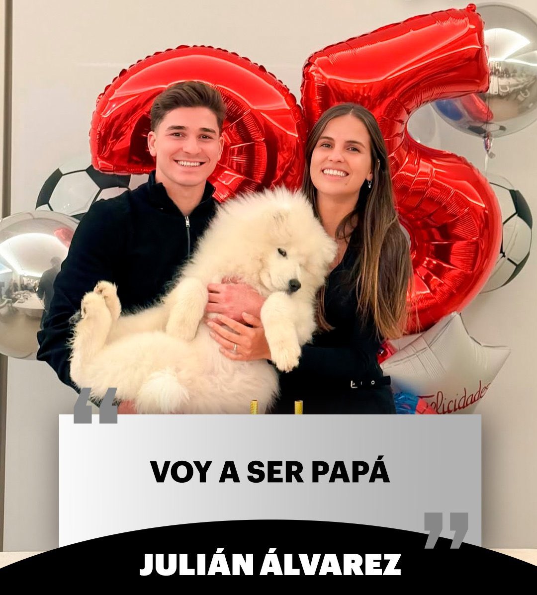 anitamicle's tweet photo. vi la noticia de julián álvarez y empezó a sonar https://t.co/xUKaWa1jJZ
