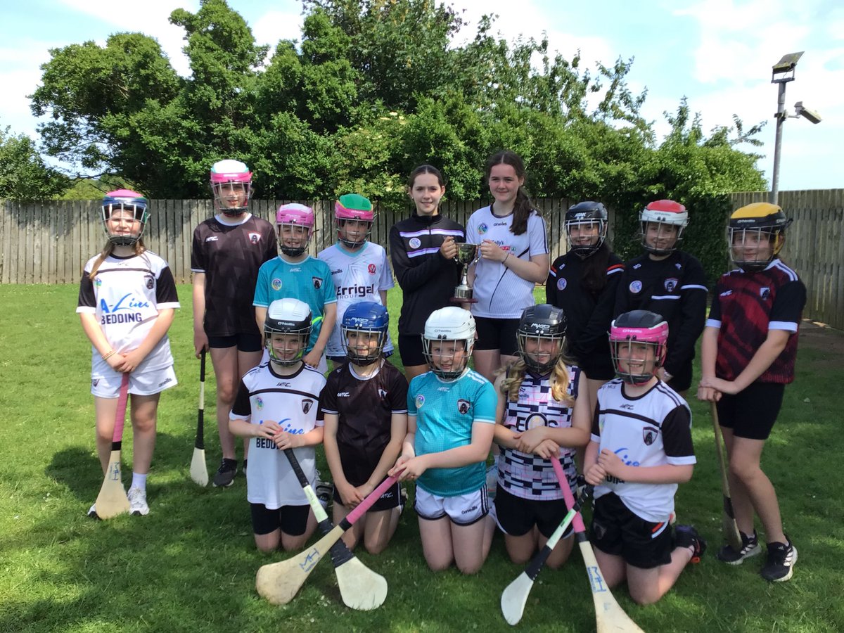 A fantastic day of inclusivity in school as we invited all children to come in club colours. Thank you to Kevin Hinphey, Hurling Development Officer, who held taster sessions and all parents for donating to <a href="/castledawsongac/">thedawson</a>, the club that supports us so well!
#NRStPfamily💙💚