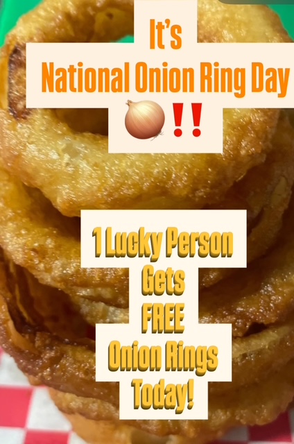 badlands2011's tweet photo. Hey it's National Onion Ring Day &amp; 1 lucky person will get an order of FREE Onion Rings at our food truck, Badlands BBQ &amp; Grill located on Main Street in beautiful Longview, Alberta!  Call for Take Out and with this weather we deliver curbside to your vehicle.
Call: 825-974-1235 https://t.co/i51ZRC9mrk