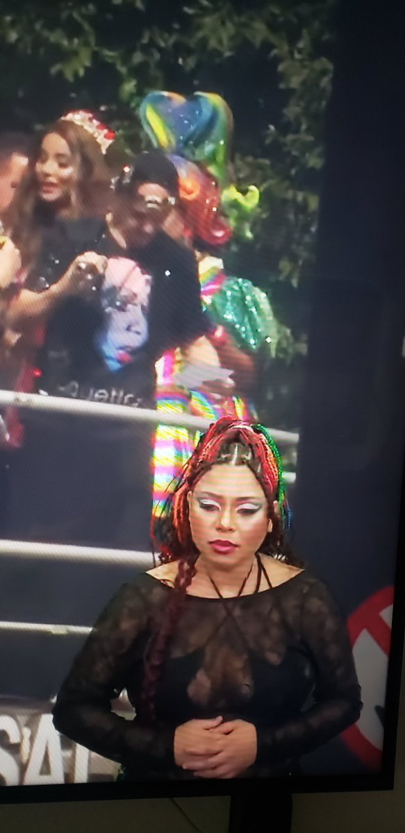 ttheozinho's tweet photo. Colocaram a @iBlogueirinha pra ser intérprete de Libras. A Diva é poliglota mesmo kkkk #ParadaS https://t.co/GqBX5ZstUZ