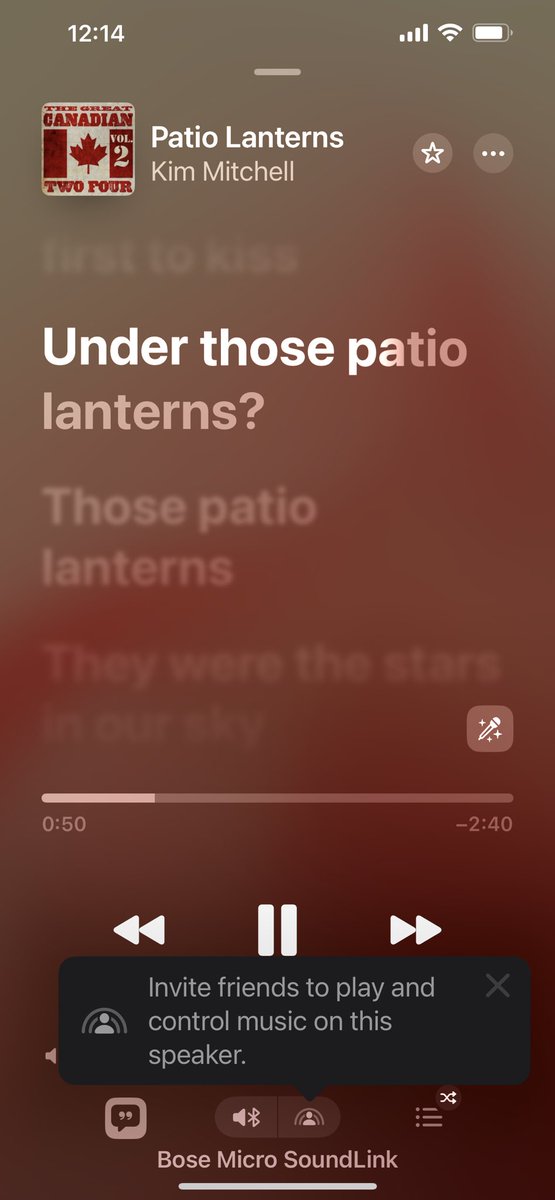 One song I’d love for <a href="/AdamSandler/">Adam Sandler</a> to put into a film at some point is Patio Lanterns