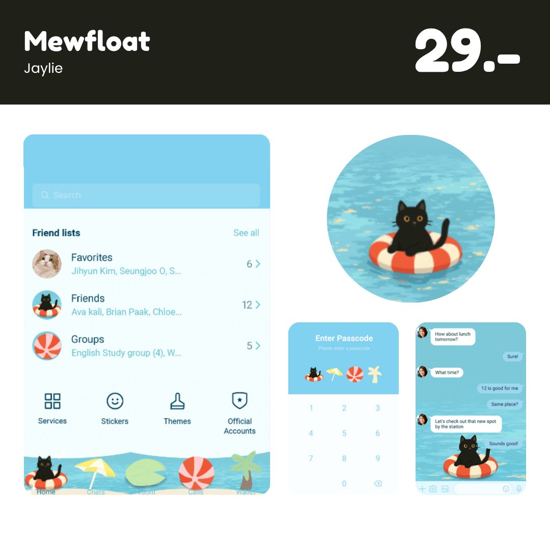 MPKofcl's tweet photo. #ธีมไลน์ - Mewfloat

ลอยล่องไปกับความน่ารักของเจ้าเหมียว 💦

🛒: https://t.co/ZzvpIQRII5

เหรียญแท้ ส่งไว ใช้ได้ถาวร
จัดส่งเป็นของขวัญ สั่งซื้อได้ทุกวันนะคะ

เพิ่มเติม : https://t.co/IqJ9QZgIcZ https://t.co/WoDYTpZ81M