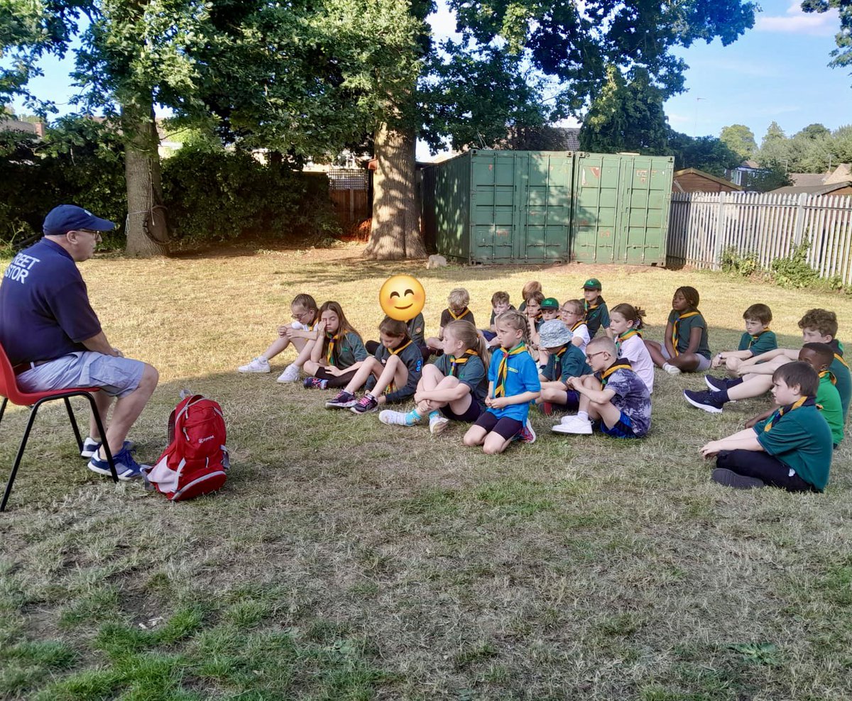 We had a wonderful time with the Wolves and Raccoon Cubs, Ise Valley Scout Group this week 🤩

We talked about keeping safety and looking after ourselves and our friends 

Get in touch for YOUR young person 👍

scouts.org.uk/groups/1001681…