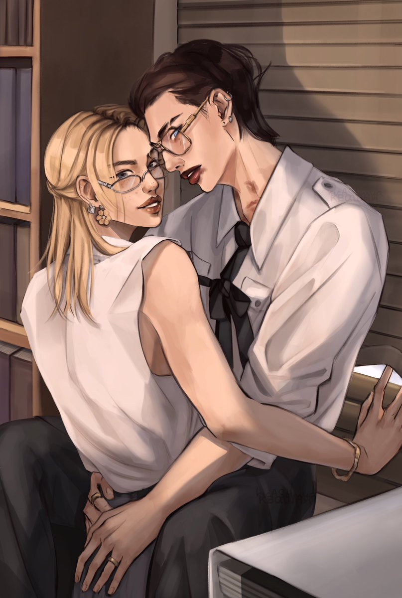 office au📎
#straykidsfanart #hyunlix