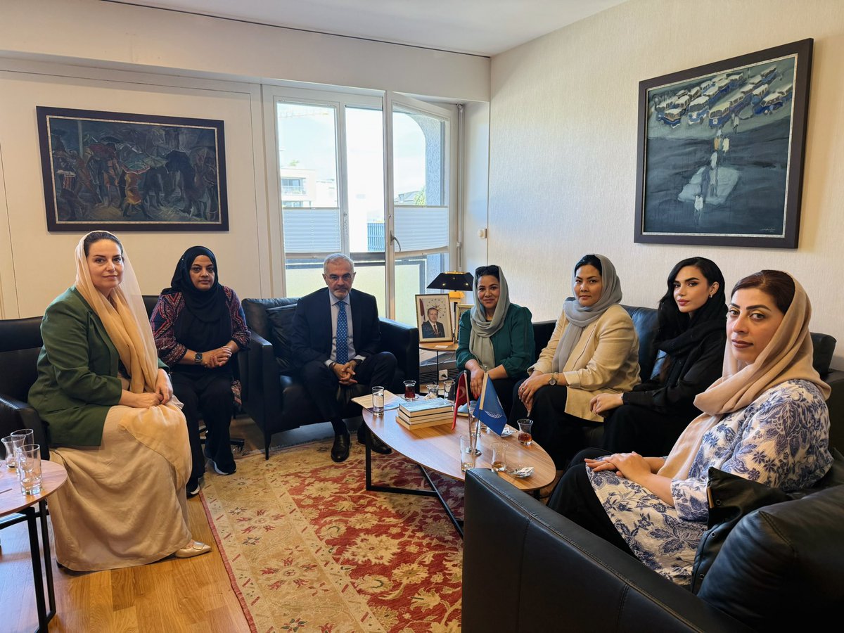Nargis Nehan (@nehannargis) on Twitter photo I was privileged leading the delegation of <a href="/FARAGEER/">FARAGEER/فراگیر</a> to 59th session of #UNHumanRightsCouncil. We hosted an official #SideEvent “DoNotAbandonAfghanWomen” which was co-hosted by 9 member states and 2 CSOs where we had #testimonies from inside Afghanistan beside launching our I was privileged leading the delegation of <a href="/FARAGEER/">FARAGEER/فراگیر</a> to 59th session of #UNHumanRightsCouncil. We hosted an official #SideEvent “DoNotAbandonAfghanWomen” which was co-hosted by 9 member states and 2 CSOs where we had #testimonies from inside Afghanistan beside launching our