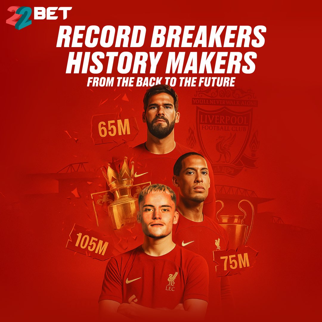 🔴 Record Breakers FC!

Liverpool now holds the crown for the most expensive goalkeeper (Alisson), centre-back (Van Dijk), and midfielder (Wirtz) in Premier League history 💰🔥

The most expensive spine in Premier League history. Worth it?

#Liverpool #Alisson #VanDijk #Wirtz