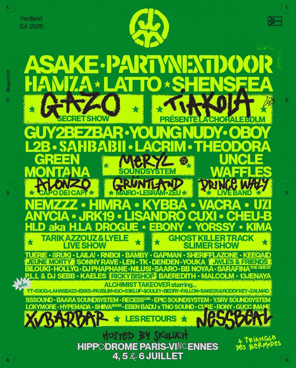 5 artistes à (re)découvrir à la prochaine édition de Yardland 👇
