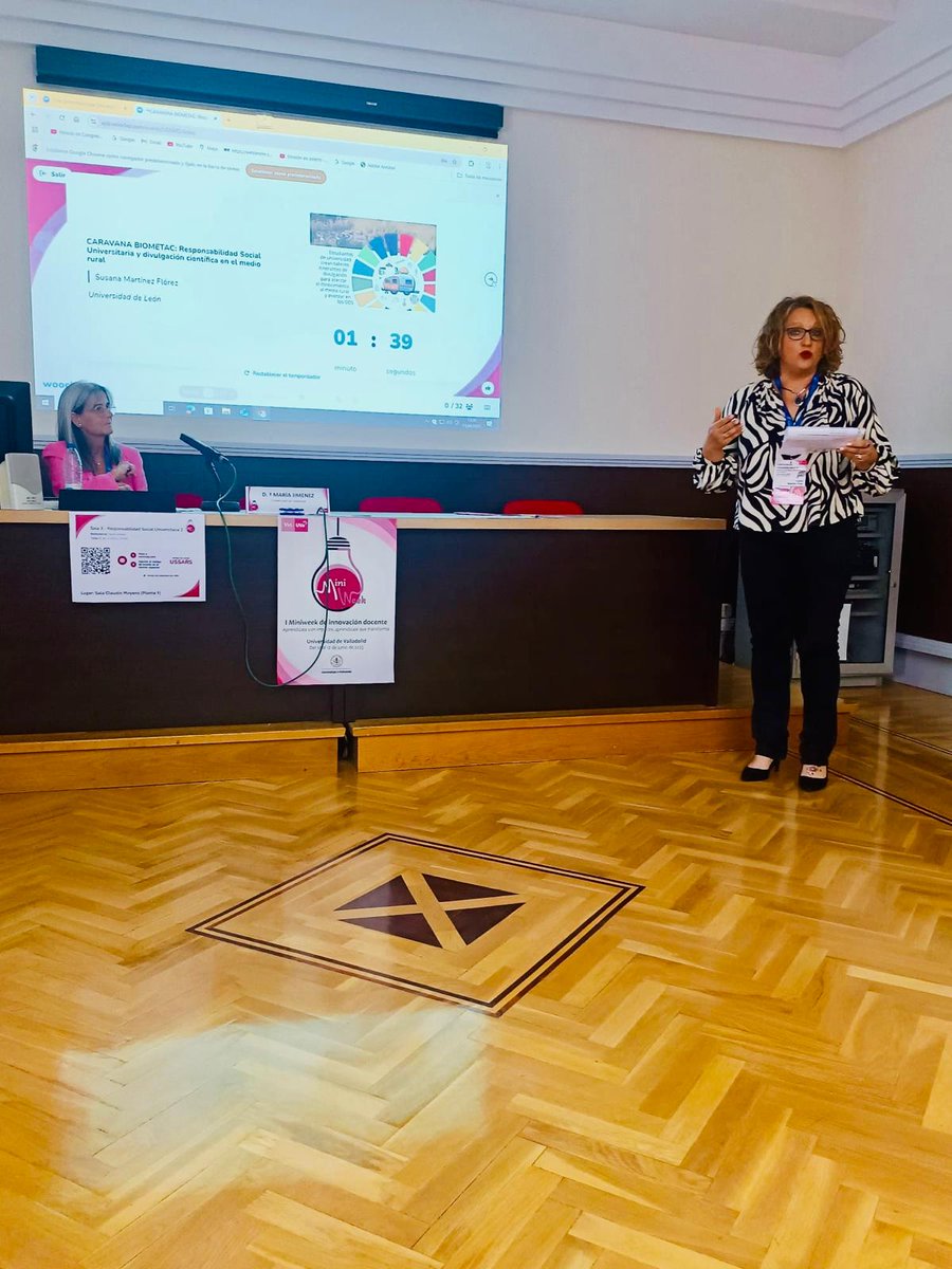 📢 ¡La Caravana BIOMETAC ha sido todo un éxito! 🚐💡
BIOMETAC ha estado presente en distintos congresos y jornadas:

📍 CINAIC (UPM)
📍 I Miniweek de Innovación Docente (UVA)
📍 VII Jornadas de Innovación Docente (ULE)

 #InnovaciónDocente #CaravanaBiometac #AprendizajeServicio