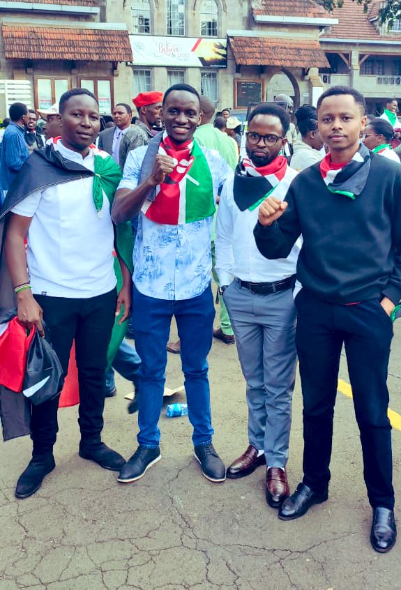 thiskenbabu's tweet image. Generational Conspiracy 

Together with @BernardKavuli,Billy Mwangi and Collins Odhiambo we agreed that Wednesday will not be televised,because revolution are never captured on cameras.