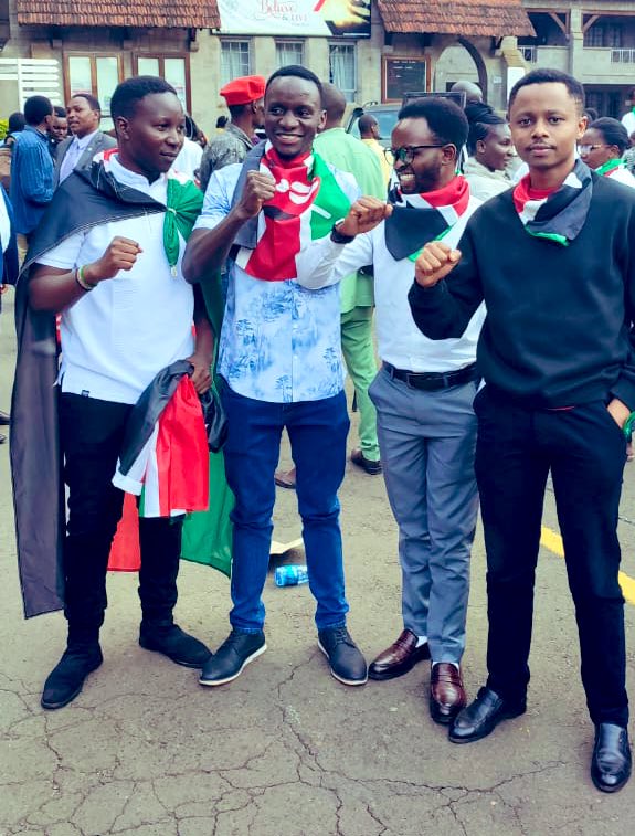 thiskenbabu's tweet image. Generational Conspiracy 

Together with @BernardKavuli,Billy Mwangi and Collins Odhiambo we agreed that Wednesday will not be televised,because revolution are never captured on cameras.