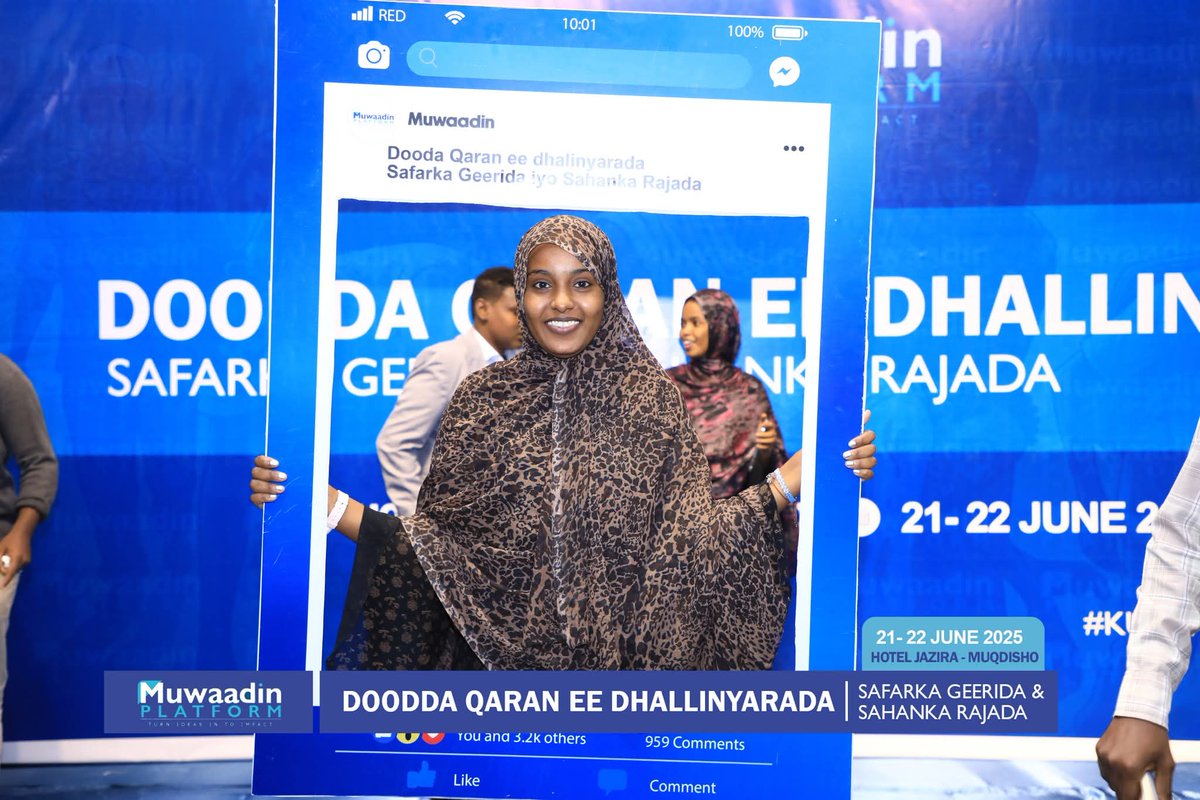 muwaadinso's tweet image. The National Youth Debate Conference has officially concluded in Mogadishu. This two-day event focused on important issues concerning the safety and development of Somali youth. The conference centred on three main topics: Finding solutions to the challenges of migration,…