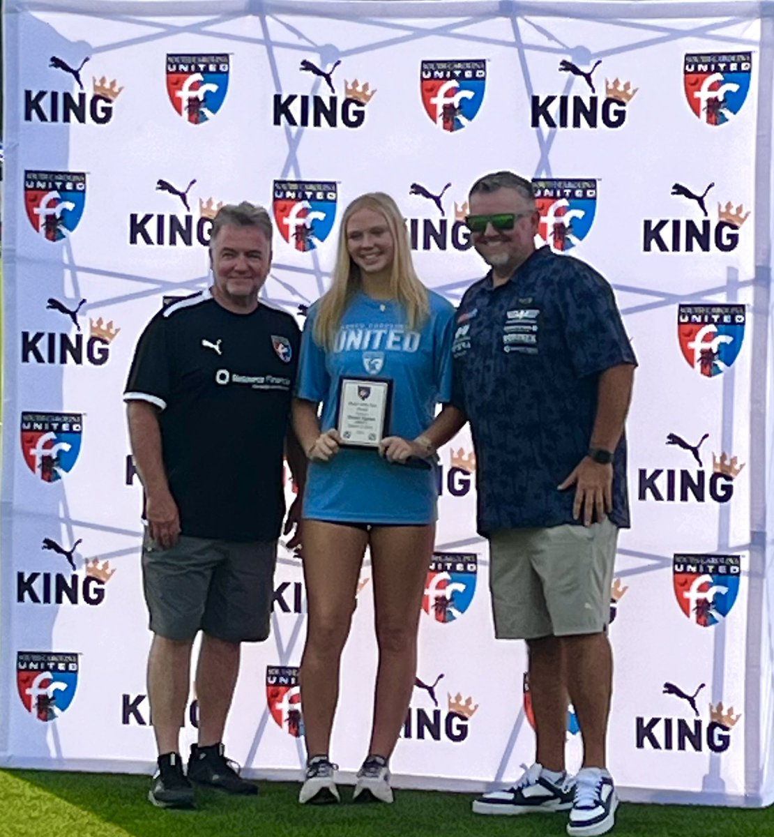brooke_ogorek's tweet photo. Honored to be presented the Player of the Year award for SC United 06/07 ECNL!  Thank you @SCUnited_FC @tikitakaklu @TannerOsborne27 @ImYouthSoccer @ECNLgirls @ImCollegeSoccer https://t.co/3tUwhuy1JO