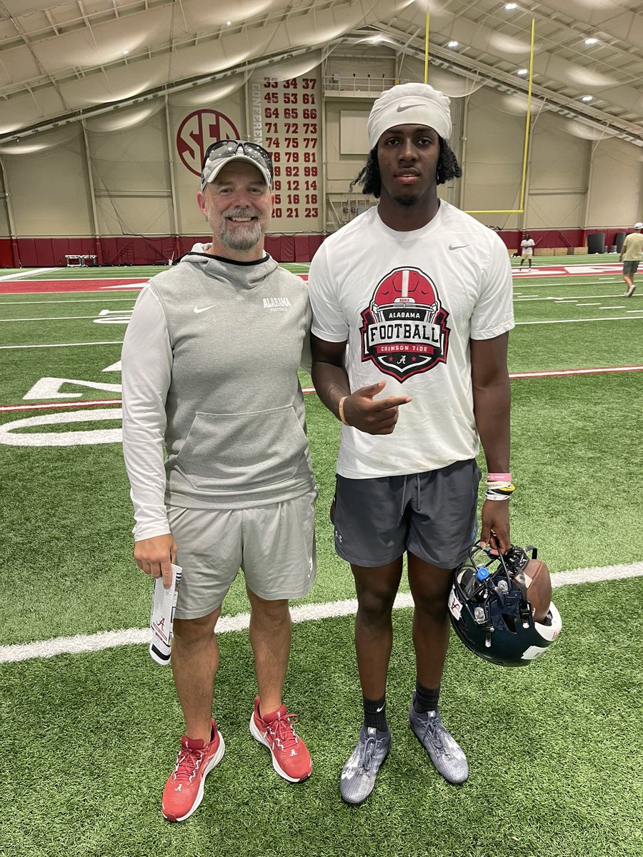 WillJacksonQB3's tweet image. Had an amazing time at the @AlabamaFTBL camp yesterday! Learned so much and loved every minute on the field. @AlabamaFTBL @TideSports @KalenDeBoer @BarstoolAlabama @FBCoachSheridan @FnA_CrimsonTide
#RollTide #BamaFootball
🐾🐾🐾🐾🐾🐾🐾🐾🐾🐾🐾🐾🐾🐾🐾
@COACH217ROLAND…