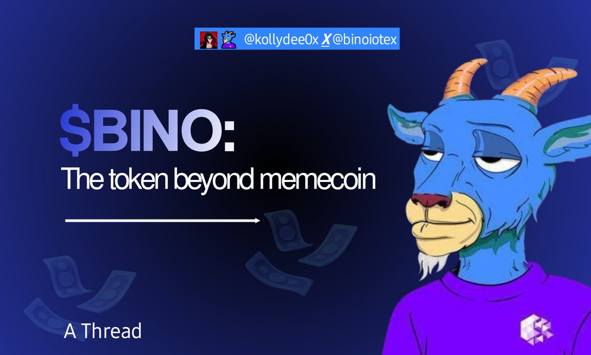 Kollydee (@kollydee_0x) on Twitter photo 𝗔𝗿𝗲 𝗺𝗲𝗺𝗲𝗰𝗼𝗶𝗻𝘀 𝗼𝗻𝗹𝘆 𝗰𝗿𝗲𝗮𝘁𝗲𝗱 𝘁𝗼 𝗱𝗼 𝘀𝗼𝗺𝗲 𝗳𝗲𝘄 𝗲𝘅(𝗲𝘀) 𝗮𝗻𝗱 𝗿𝘂𝗴?
No real utility, no connection with their community.
<a href="/BinoIotex/">$BINO Community 🐐| Powered by IoTeX</a>, $BINO flips this narrative with its real utility and community fostering purpose.
Let's take a walk 🔻 𝗔𝗿𝗲 𝗺𝗲𝗺𝗲𝗰𝗼𝗶𝗻𝘀 𝗼𝗻𝗹𝘆 𝗰𝗿𝗲𝗮𝘁𝗲𝗱 𝘁𝗼 𝗱𝗼 𝘀𝗼𝗺𝗲 𝗳𝗲𝘄 𝗲𝘅(𝗲𝘀) 𝗮𝗻𝗱 𝗿𝘂𝗴?
No real utility, no connection with their community.
<a href="/BinoIotex/">$BINO Community 🐐| Powered by IoTeX</a>, $BINO flips this narrative with its real utility and community fostering purpose.
Let's take a walk 🔻
