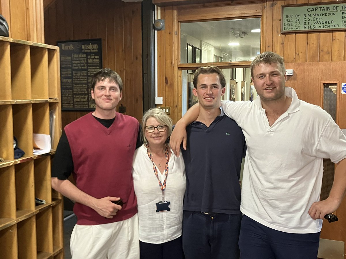 How lovely to welcome back three boys who left in 2023 for a quick catch up. Their favourite person was keen to hear how their lives are unfolding.