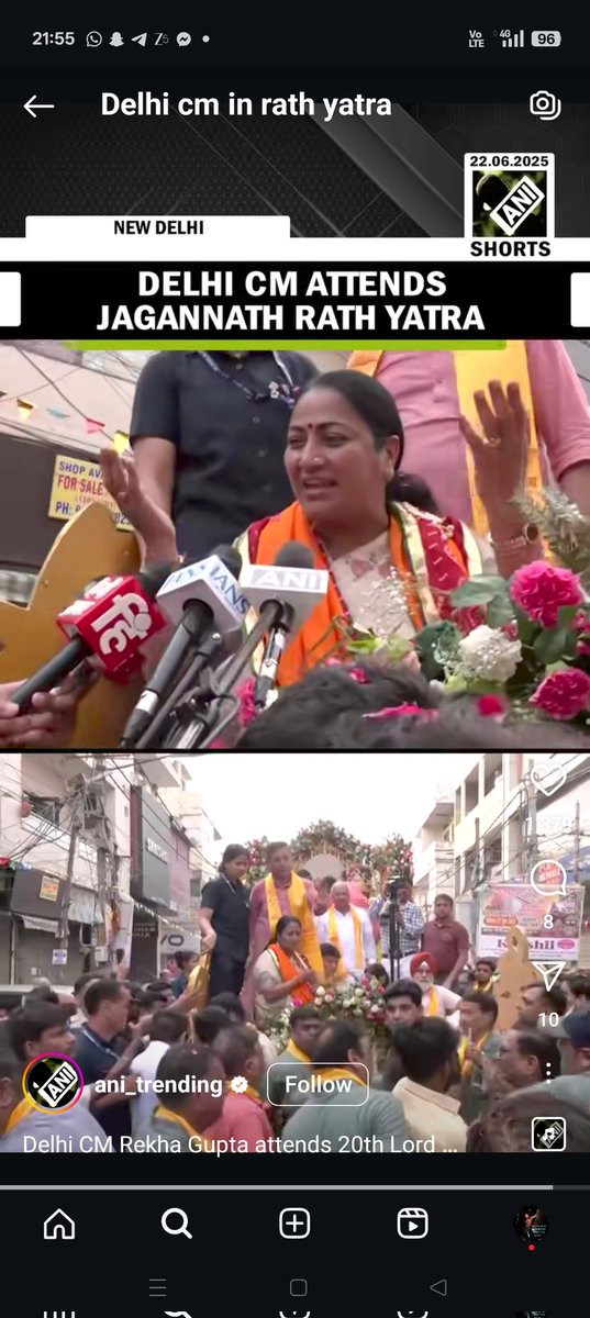 alpharay63's tweet image. ନୂଆ ମୁଖ୍ୟମନ୍ତ୍ରୀ ଅଦିନିଆ ରଥଯାତ୍ରା ବି କରିସାରିଲେଣି !!!
ଏଥିପାଇଁ ତାହେଲେ ଇସ୍କନ ପାଇଁ ପାଟି ଫିଟୁନି!!
ଦେଖାଯାଉ ଏହାପରେ ଅନ୍ୟ ମାନଙ୍କ ର କ&apos;ଣ ମତାମତ !!
#rekhaguptacm 
#DelhiCapitals 
#delhicmrekhagupta 
#DelhiCM2025