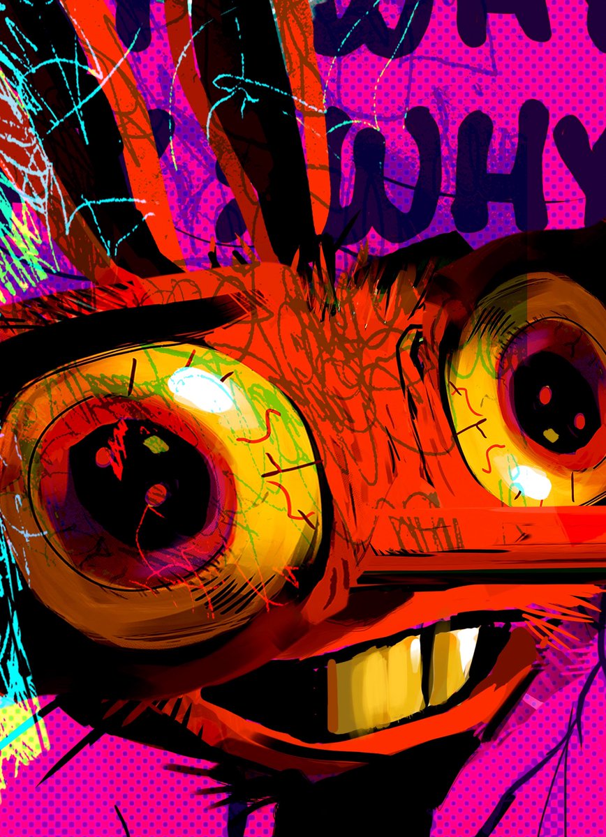 LoobyonSol's tweet photo. Things btn my Creator (Stephen Bliss) (fully doxed twot) are strained. He keeps making me post these weird paintings of me, says he’ll take away my pocket money unless I post them. He doesn’t realize I’m one of the richest men (rat/rabbit/aliens) in the world. He’s a bit simple so I just post what he wants. Hope he doesn’t read this. Sorry Twot!