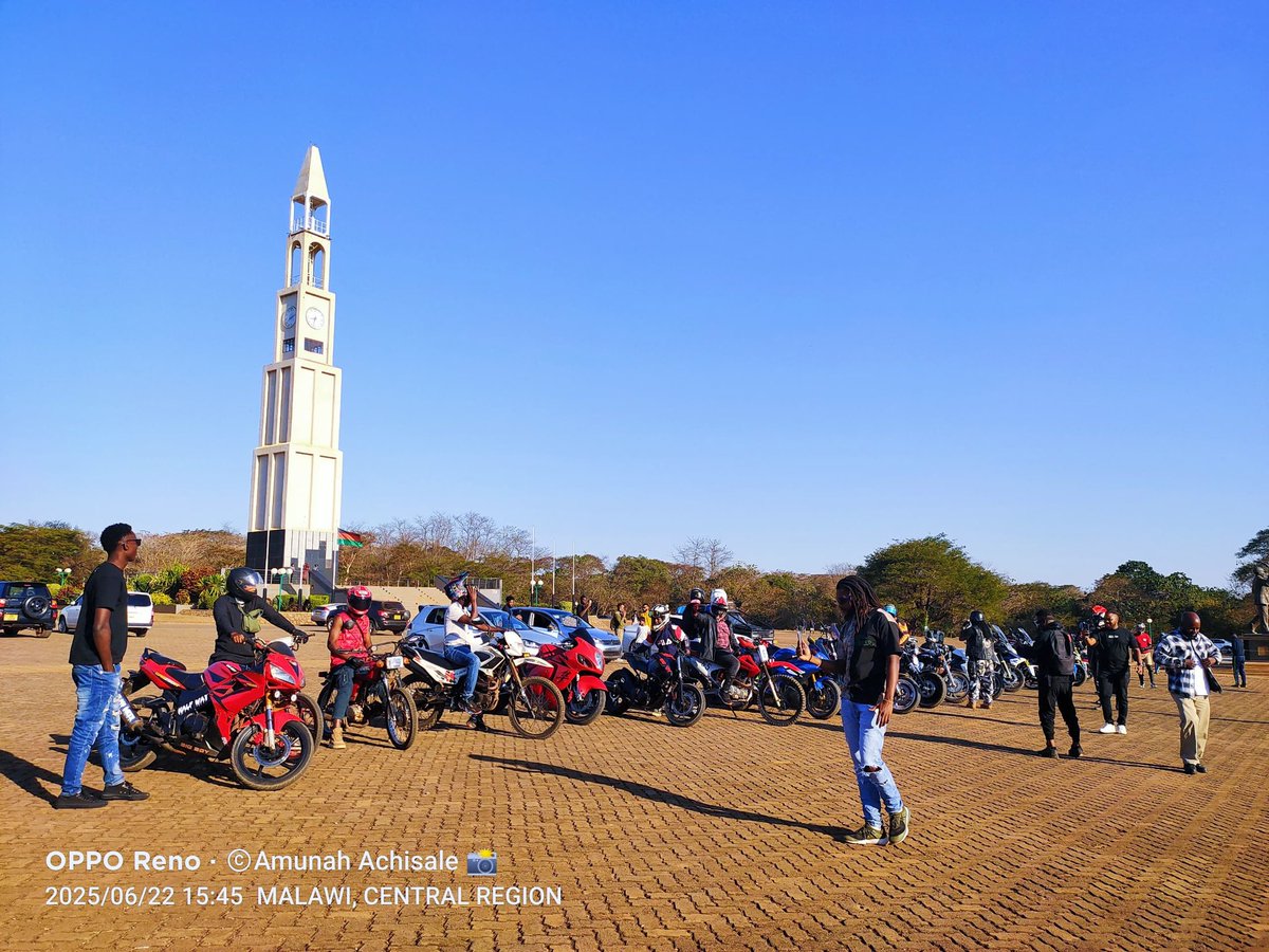 Lilongwe!🔥🫵🏾

The Lilongwe Bikers Club successfully completed a full-scale rehearsal today, including pit-stops at Puma stations, in preparation for the 6th Lilongwe Motor Show set for 28 June 2025 at Malawi Square, BICC. 

#LilongweMotorShow