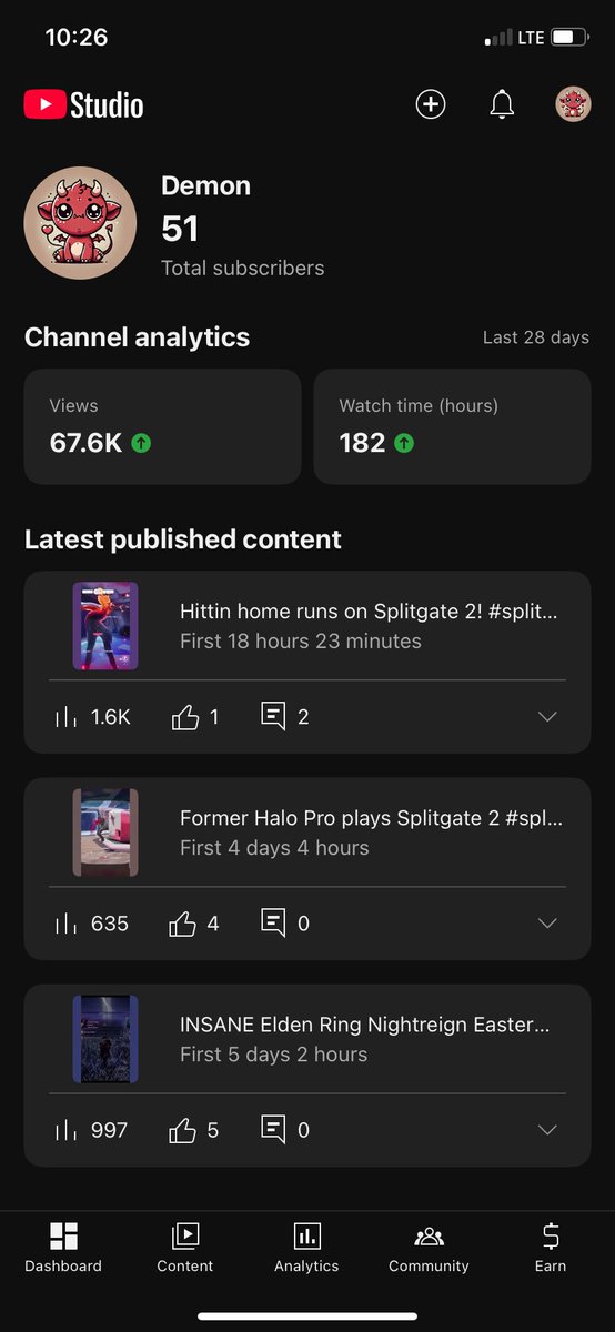 Demmon_'s tweet image. First #splitgate short/tiktok to hit over 1K!!!