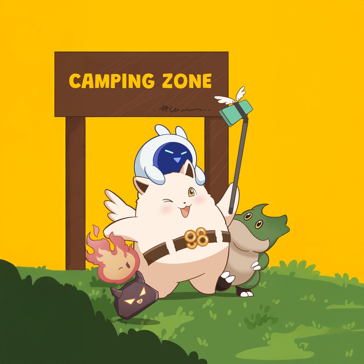 Still buzzing from the concert… but now we’re dreaming of a breezy summer escape 🌿⛺

Camping mood: ON. Who’s bringing the marshmallows? 🍡✨