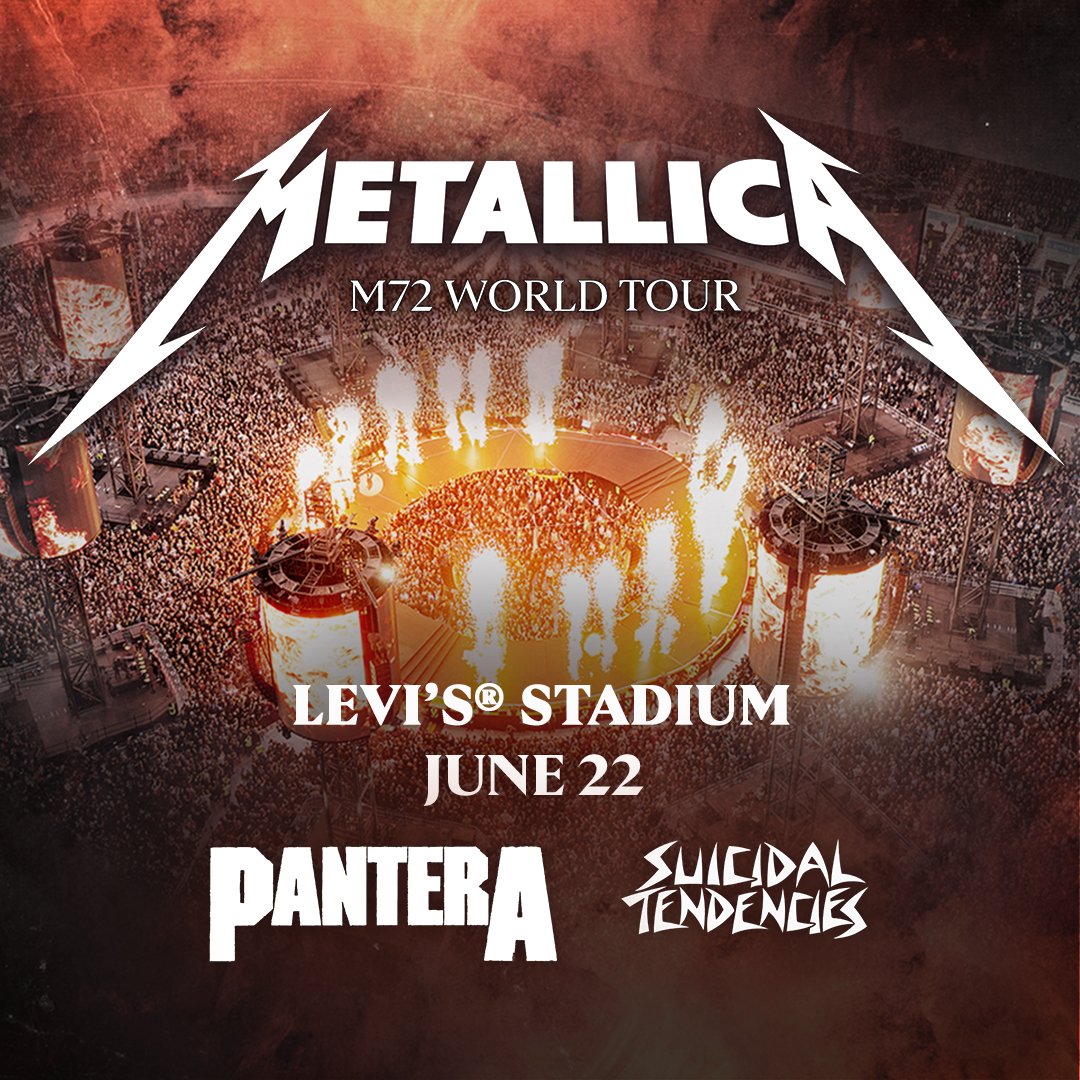 LevisStadium's tweet image. Night 2 of @Metallica is tonight!
Know before you go: 49rs.co/3I1FygK