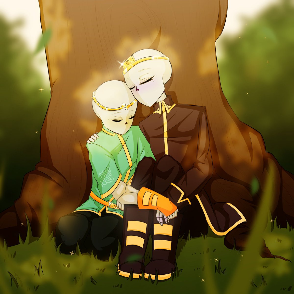 hnwd11's tweet photo. Here is my participation for this DTIYS, I hope it will please I did my best (ノ◕ヮ◕)ノ*.✧ 

I'm sorry I struggled a bit with the perspective blblb ;-;

#dreamyDTIYS #Dreamsans #NightmareSans https://t.co/orCg6fhy6o