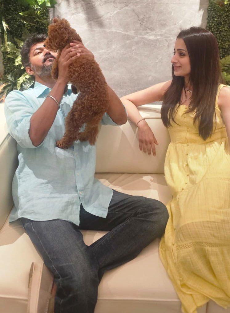 Thalapathy - Trisha❤️

#HBDThalapathyVijay