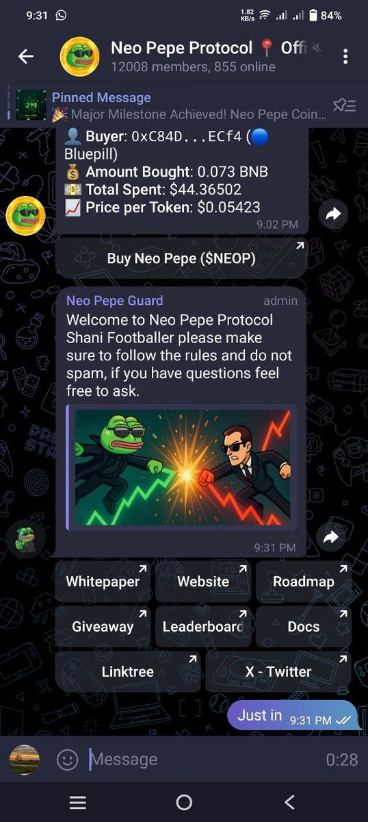 arhamxrp's tweet photo. @GiveAwayHost @NeoPepeProtocol joined https://t.co/gStxhoDkby