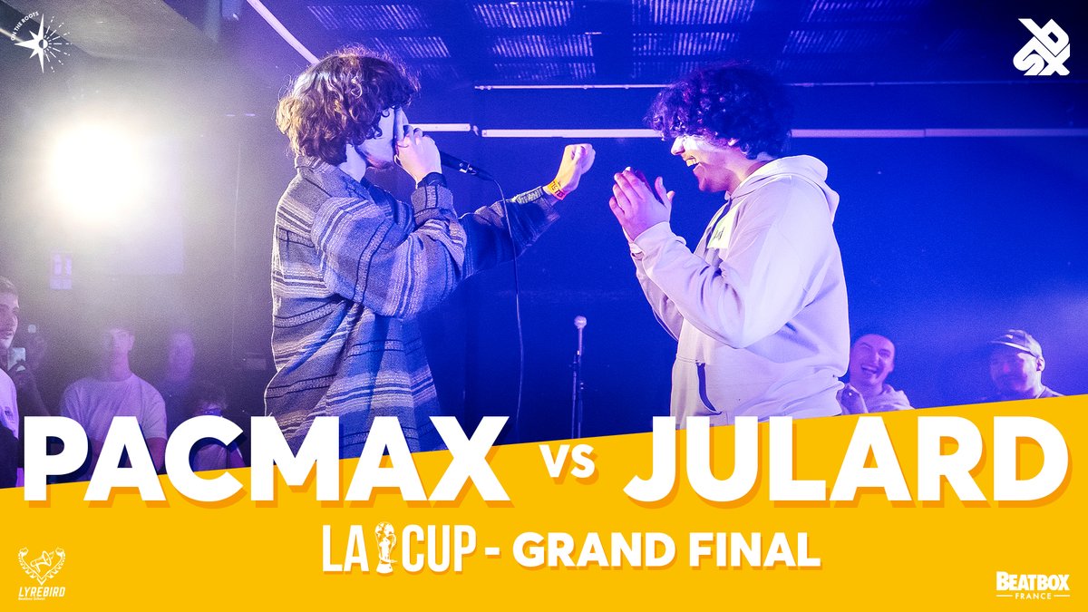 swissbeatbox's tweet photo. 🎤⚡🥊 PACMax 🇫🇷 🆚 🇫🇷 Julard - Worldwide Cup 2025 - Grand Final
The battle for 1st place is here and out now on YouTube. Who takes the title: https://t.co/8xozoFyQC8
#PACMax #Julard #GrandFinal #worldwidecup #swissbeatbox #welovebeatbox https://t.co/OtTuQbv5Ki