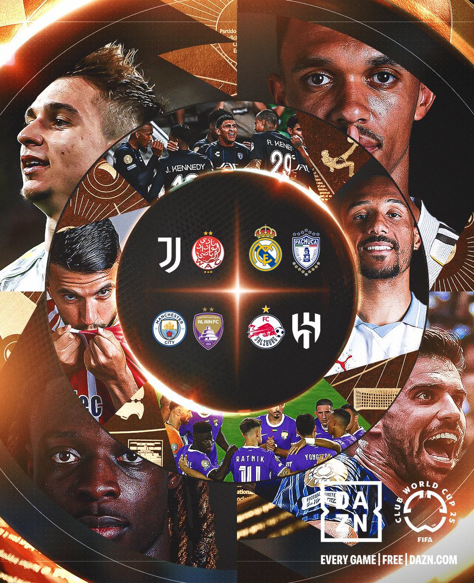 🏆 #MundialDeClubes #USA2025 🇺🇸: ¡DOMINGOL!: 13:00, 16:00, 19:00 y 22:00!