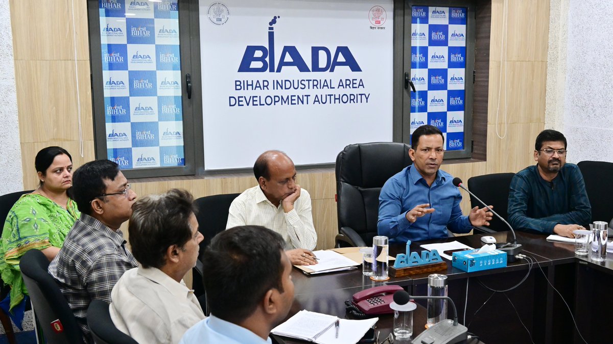 BIADAbihar's tweet photo. 📢 #BiharHaiTaiyar🚀 One step closer to digitizing industrialization monitoring ! 
📊 Real-time insights. Smarter industrial planning. 
#BIADA is building a dynamic dashboard to track and update data for 85 industrial areas and nearly 3,000 operational units across Bihar.
The dynamic dashboard aims to offer a holistic & current profile of each industrial area and its constituent units.
🔍 It will give Real-time insights on land, infrastructure, sales, investments, and compliance will revolutionize industrial monitoring.
This digital leap is set to drive smarter decisions, faster growth, and a more transparent industrial ecosystem.

#BiharHaiTaiyar #BIADA #DigitalTransformation  #IndustrialGrowth #SmartGovernance #industries #innovationimpactinbusiness  
@PMOIndia @PiyushGoyal @CimGOI @GovernorBihar @NitishKumar @mishranitish @officecmbihar @kundan_ias  @IndustriesBihar @PIB_India @IPRDBihar
@DoC_GoI @investindia @ICC_Chamber @ficci_india @idabihar @airnews_patna @ddnewsBihar @PIB_Patna
@htTweets @TOIIndiaNews @BiharIndustries