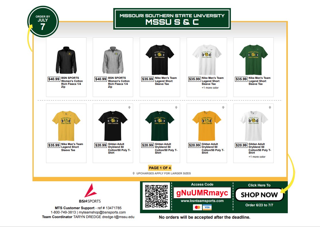 MSSU Strength & Conditioning tweet media