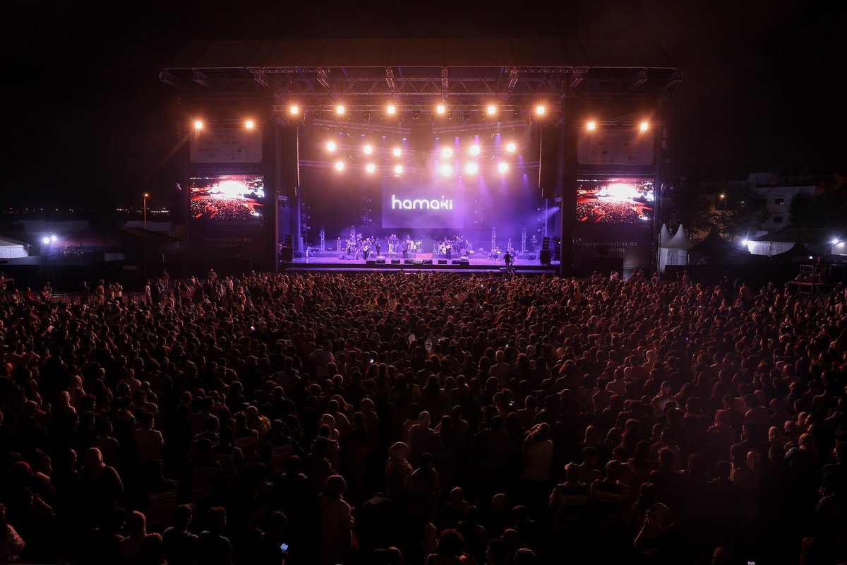 Magical energy, unforgettable crowd. Thank you, Morocco ✨ 🇲🇦
#HamakiXMawazine
