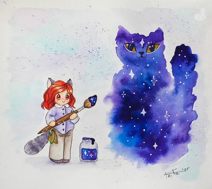 The Great Galaxy Cat By Keila-the-fawncat