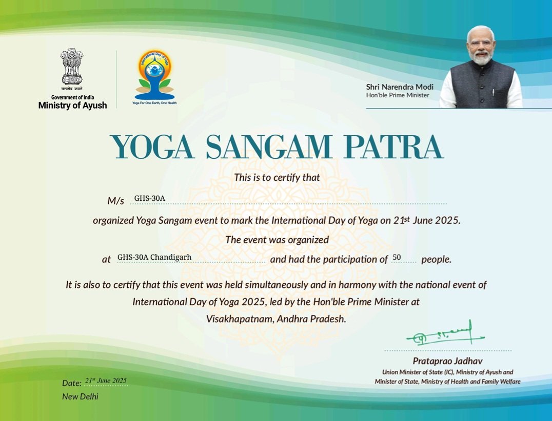 Mr. Harish Kumar, Incharge 30 GMHS tweet media