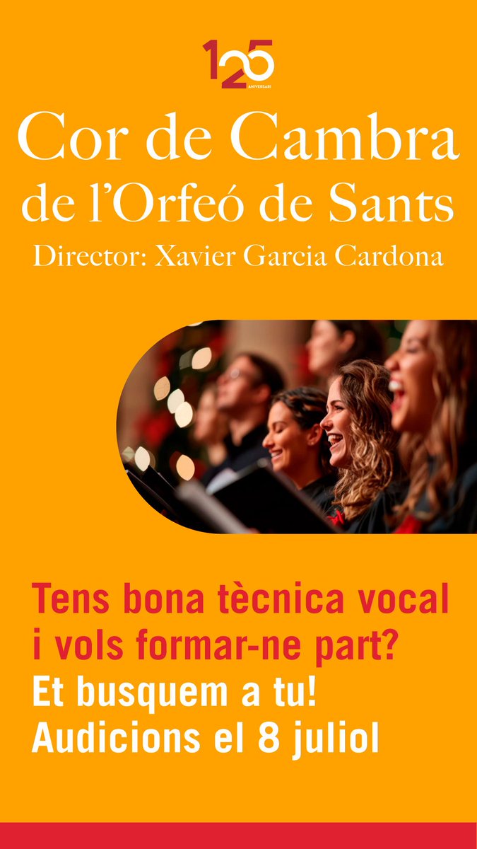 ORFEÓ DE SANTS tweet media