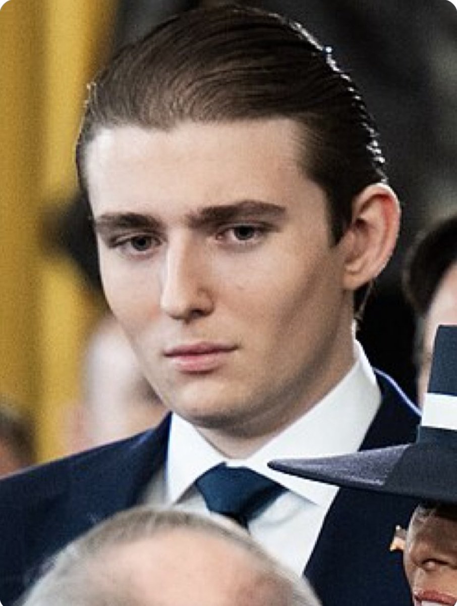 Barron Trump is 19 yrs old. Will he be enlisting in the military or claiming he inherited daddy’s bone spurs?