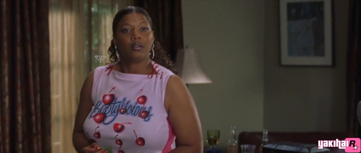 yakihair's tweet image. Queen Latifah as Charlene in &apos;Bringing Down The House&apos; (2003).