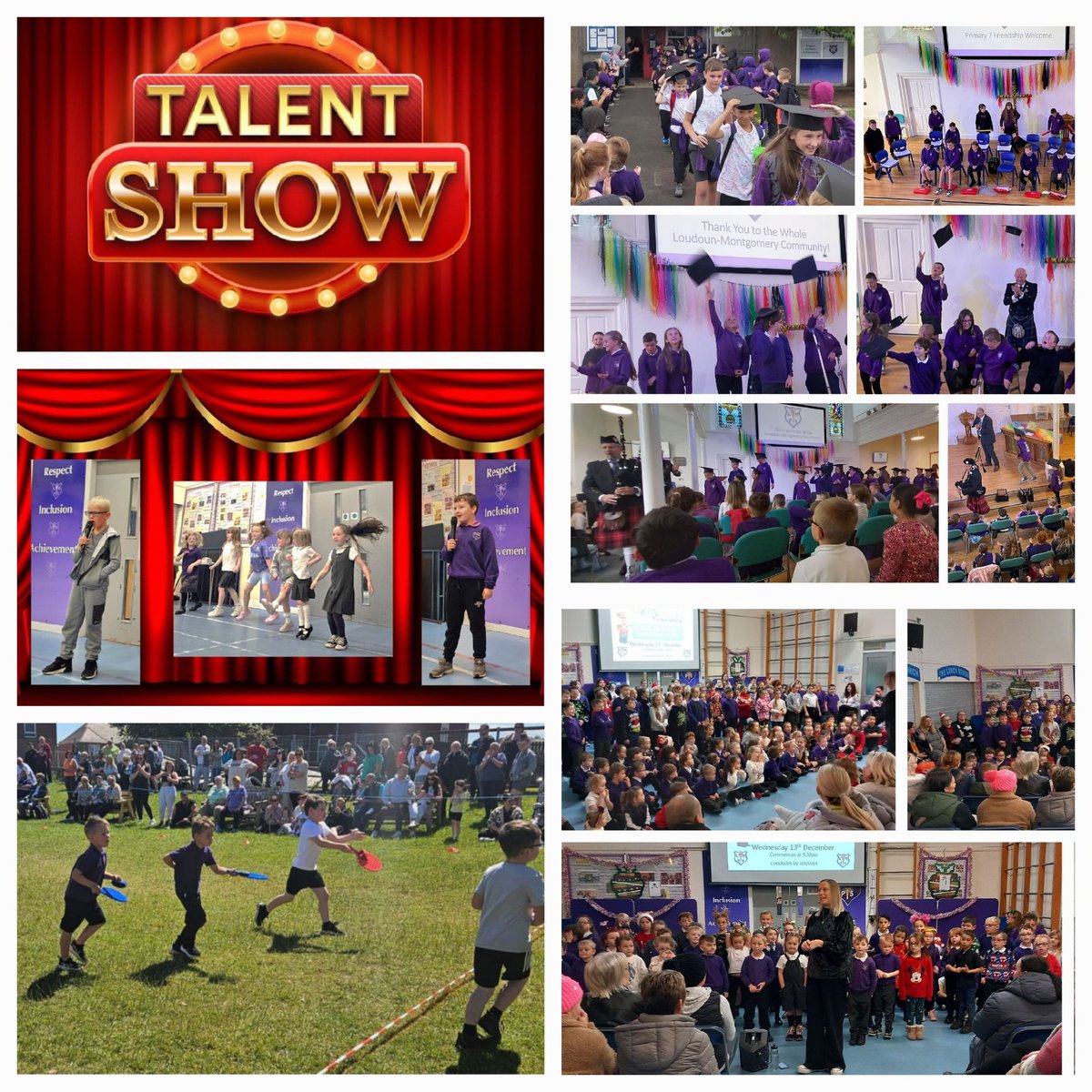 Loudoun-Montgomery PS+EYC (@loudounmontpsey) on Twitter photo 👋BUSY FINAL WEEK😊👍
🎶Mon: 2.15pm Voice Choir Perf'🗣
🎤Tue: AM Talent Show
🏃♀️Tue: PM Sports🌦🥲🤞
🙋♀️Wed: AM Summer❓️Quiz❓️
🏃♀️Wed: PM Sports Back-Up🌤😊👍
🏆Thu: House Awards Weigh In ⚖️
🎓Fri: 10.30am Summer Service <a href="/FullartonConneX/">Fullarton ConneXions</a>🧑🎓
💜Fri: 1pm👩🎓P7 Honour Guard Farewell👋 👋BUSY FINAL WEEK😊👍
🎶Mon: 2.15pm Voice Choir Perf'🗣
🎤Tue: AM Talent Show
🏃♀️Tue: PM Sports🌦🥲🤞
🙋♀️Wed: AM Summer❓️Quiz❓️
🏃♀️Wed: PM Sports Back-Up🌤😊👍
🏆Thu: House Awards Weigh In ⚖️
🎓Fri: 10.30am Summer Service <a href="/FullartonConneX/">Fullarton ConneXions</a>🧑🎓
💜Fri: 1pm👩🎓P7 Honour Guard Farewell👋