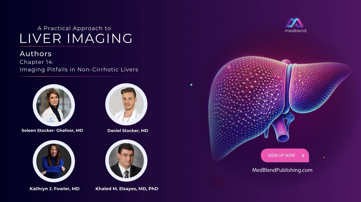 MedBlendPub's tweet image. 🧠 Mimics & Pitfalls in the Non-Cirrhotic Liver:
🔍 Ever been misled by a liver lesion? You're not alone
This chapter covers key mimics and diagnostic pitfalls in the non-cirrhotic liver, with an emphasis on MRI findings
Enroll medblendpublishing.com
#RadRes #MedTwitter