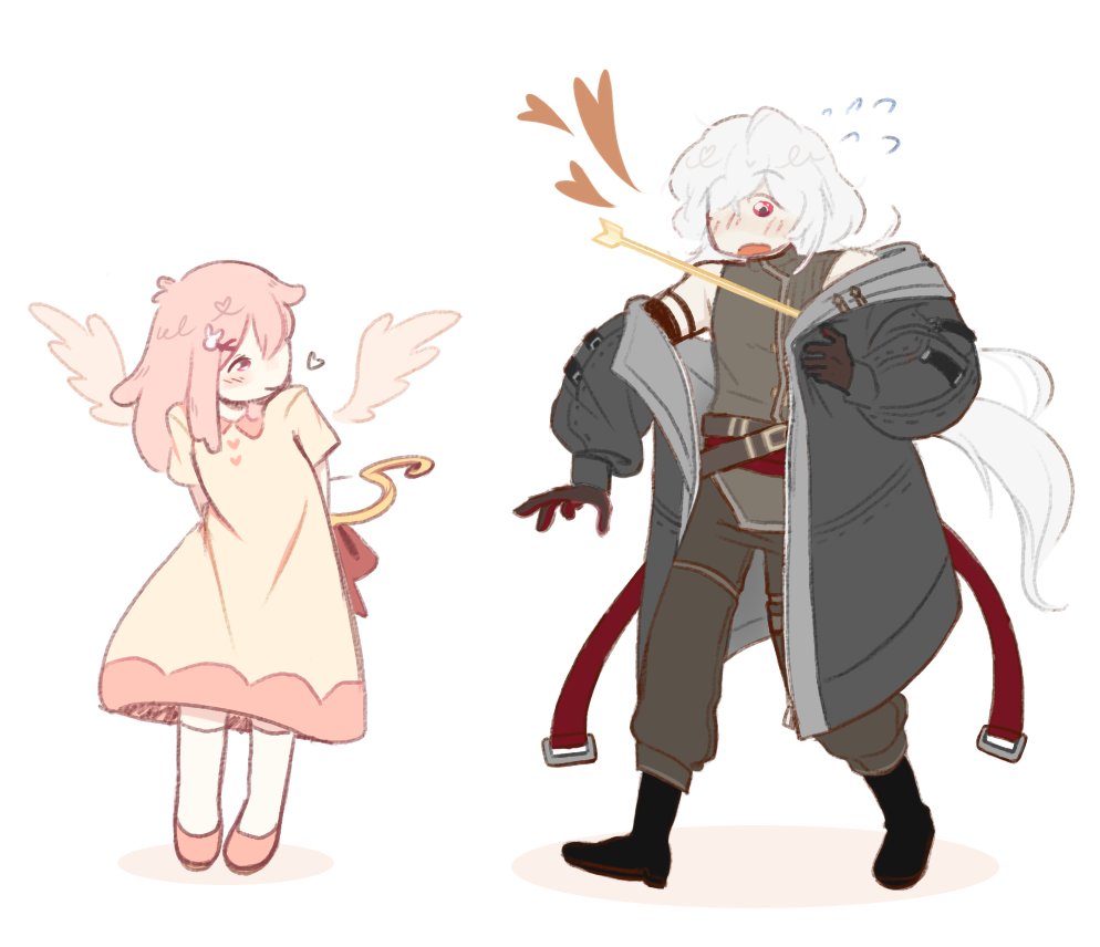 Cupid and Grim reaper 💀💘
#ADatewithDeath