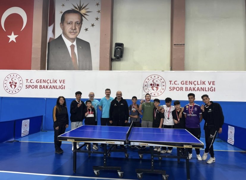 NevsehirMTenisi's tweet photo. Okul Sporları 2.Küme Yıldızlar Kız-Erkek Masa Tenisi Müsabakaları Sona Erdi. https://t.co/Ok8m5puwir