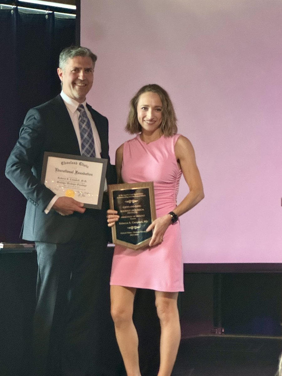 rebeccampbell50's tweet photo. GUKI party ☀️, graduation, the greatest award of my life FOTY, celebrating the end of 8️⃣ yrs of training @CleClinicUro 
“Great great great” as @SCampbellMDPhD would say https://t.co/u4H0J4NX76