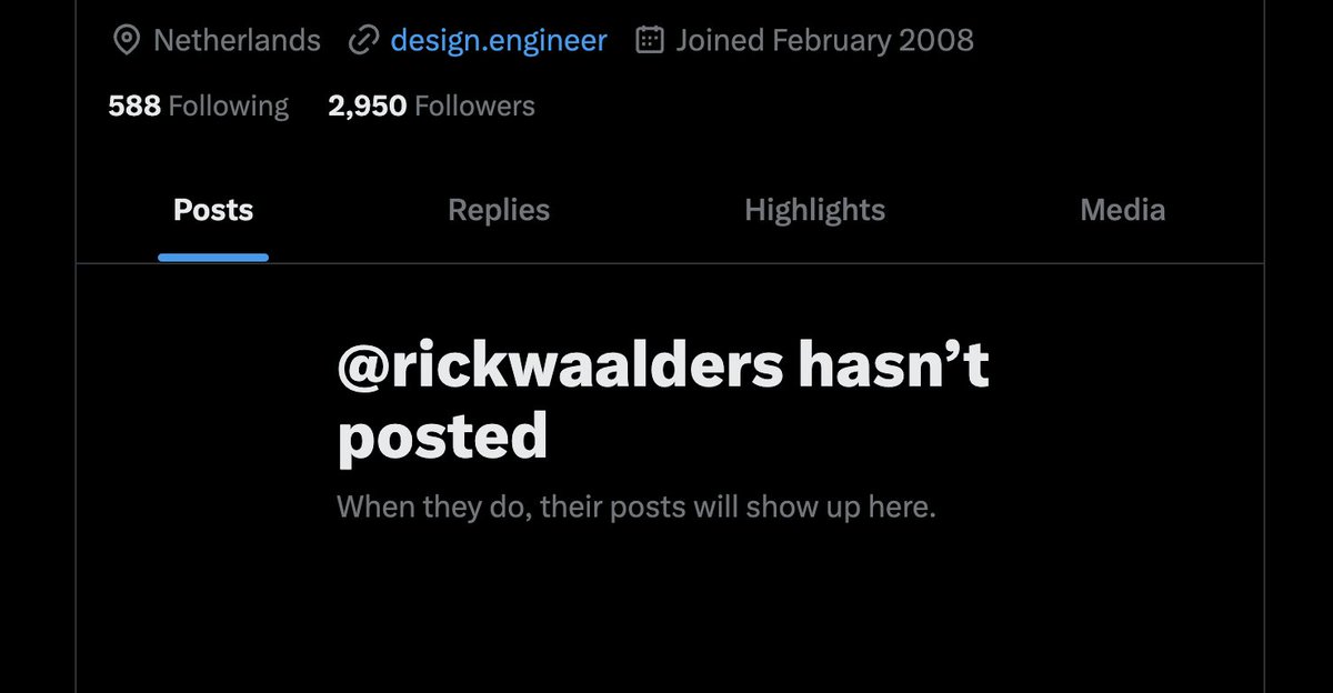 My profile/tweets are public, but when you're not logged in my profile looks like this, while for other accounts you do see posts. 
Does anyone know why? Could it be caused by a shadowban or glitch or something?