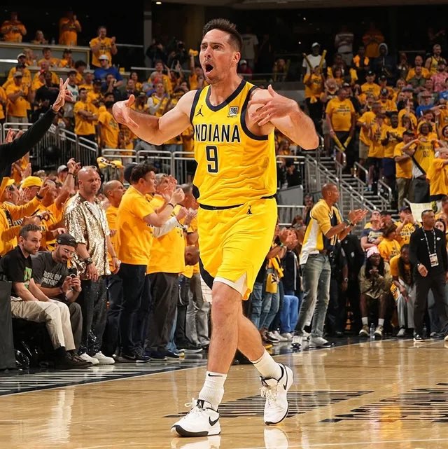 TheTJFanPage's tweet photo. One game to be etched in history forever.

Pacers in 7. https://t.co/pUNIjtMm6Q