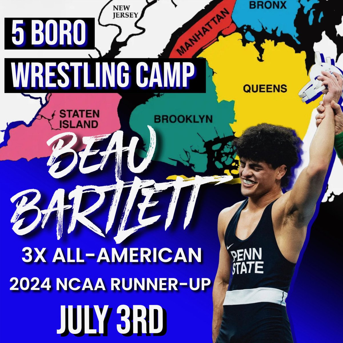 1 week away! Register now! 

5borowrestlingcamps.com/About%20Us