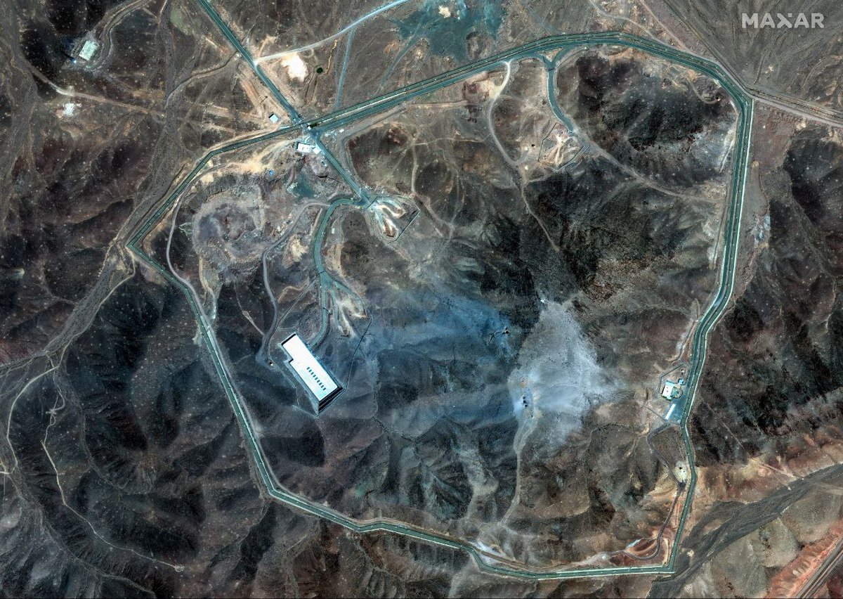 More Maxar photos of the damage to the Fordow nuclear facility in Iran